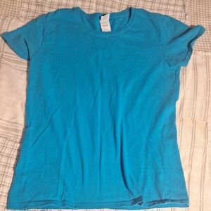 FREE Gildan Blue Fitted Short Sleeve T-Shirt